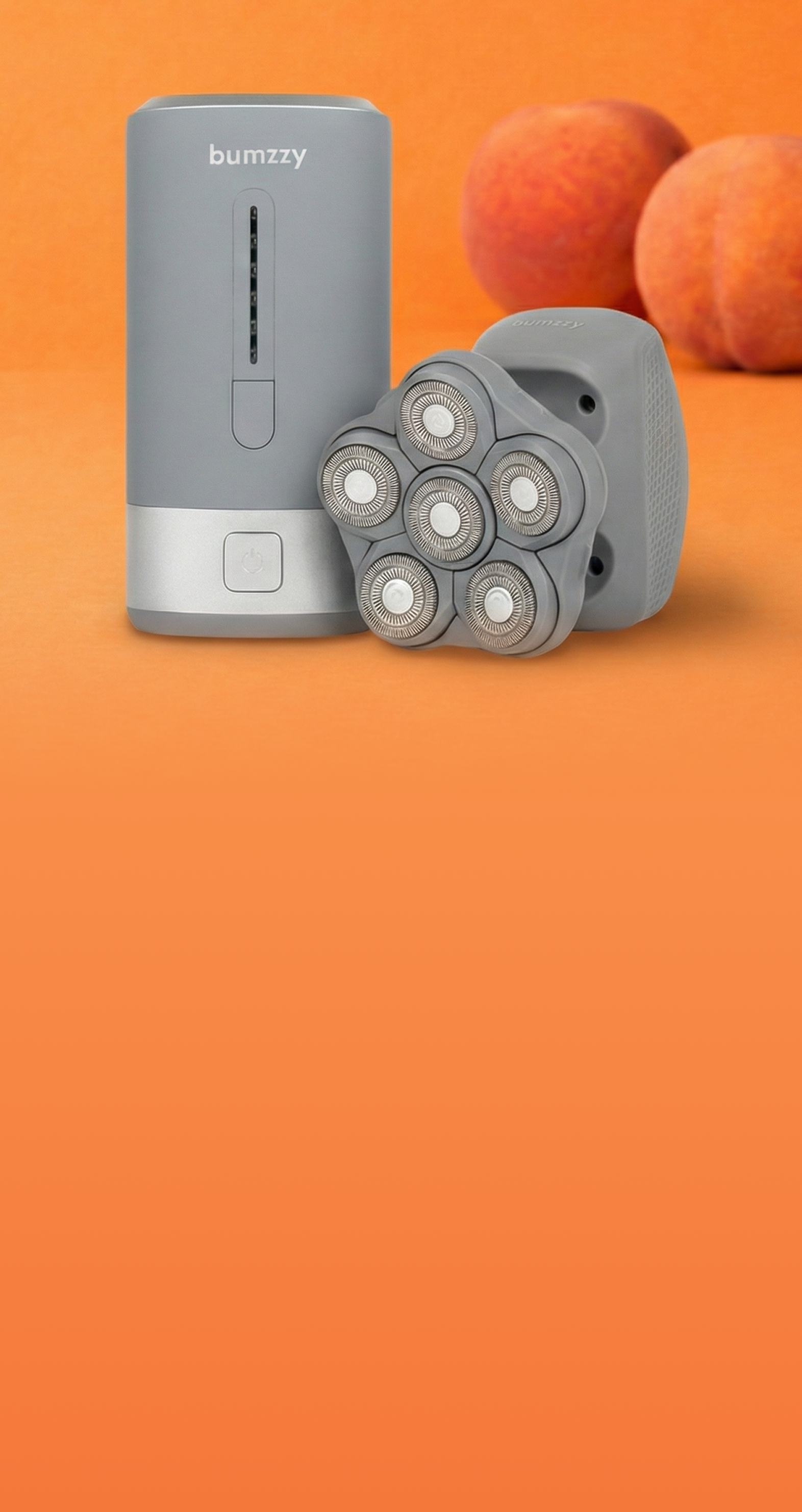 Bumzzy butt shaver mobile hero image